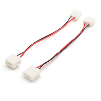 Комплект коннекторов Apeyron Electrics 09-14 (2 клипсы с проводами) для одноцветной светодиодной ленты 12В 10мм IP65 - Светильники - Cветодиодные ленты - . Магазин оборудования для автономного и резервного электропитания Ekosolar.ru в Коврах