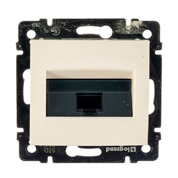 Информационная розетка Legrand Valene RJ45 UTP 5 кат 1 выход б/з белая - Электрика, НВА - Выключатели и розетки - Розетки - . Магазин оборудования для автономного и резервного электропитания Ekosolar.ru в Коврах