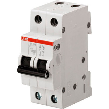 Автоматический выключатель ABB SH202L 2P 16А (С) 4,5kA - Электрика, НВА - Модульное оборудование - Автоматические выключатели - . Магазин оборудования для автономного и резервного электропитания Ekosolar.ru в Коврах