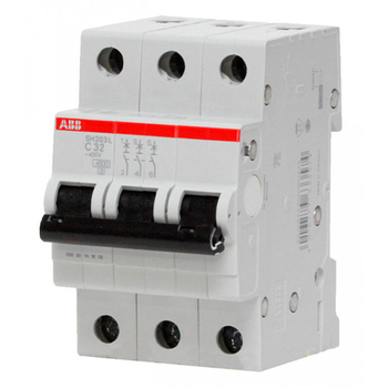 Автоматический выключатель ABB SH203L 3P 63А (С) 4,5 kA - Электрика, НВА - Модульное оборудование - Автоматические выключатели - . Магазин оборудования для автономного и резервного электропитания Ekosolar.ru в Коврах