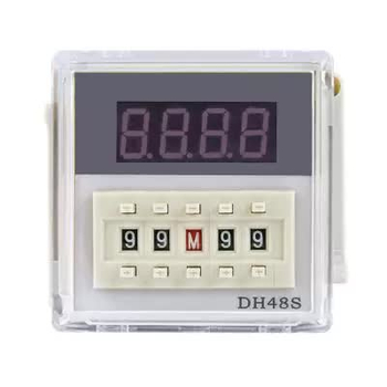Реле времени цифровое 220V DH48S-2Z AC Энергия - Электрика, НВА - Реле, автоматизация и управление - Реле времени - . Магазин оборудования для автономного и резервного электропитания Ekosolar.ru в Коврах