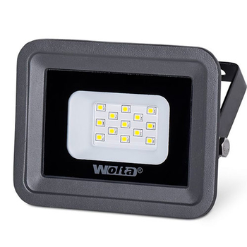 Светодиодный прожектор WOLTA WFL-10W/06W серый 5500K 10Вт SMD IP65 850Лм - Светильники - Прожекторы - . Магазин оборудования для автономного и резервного электропитания Ekosolar.ru в Коврах