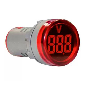 Индикатор значения напряжения AD22-RV красный Энергия - Электрика, НВА - Устройства управления и сигнализации - Сигнальная аппаратура - . Магазин оборудования для автономного и резервного электропитания Ekosolar.ru в Коврах