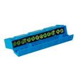 Шина TS-0609H 12 way в синем корпусе Энергия - Электрика, НВА - Щитки и аксессуары для монтажа - Шины нулевые - . Магазин оборудования для автономного и резервного электропитания Ekosolar.ru в Коврах