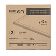 Панель ультратонкая светодиодная LightPhenomenON LT-UTP-01-IP40-40W-4000К - Светильники - Для общественных зданий - . Магазин оборудования для автономного и резервного электропитания Ekosolar.ru в Коврах