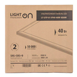 Панель ультратонкая светодиодная LightPhenomenON LT-UTP-02-IP40-40W-6500К LED - Светильники - Для общественных зданий - . Магазин оборудования для автономного и резервного электропитания Ekosolar.ru в Коврах