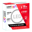 Светильник LightPhenomenON Downlight LT-TP-DL-04-18W-6500K накладной круглый Ф170 LED - Светильники - Светильники DOWNLIGHT - . Магазин оборудования для автономного и резервного электропитания Ekosolar.ru в Коврах
